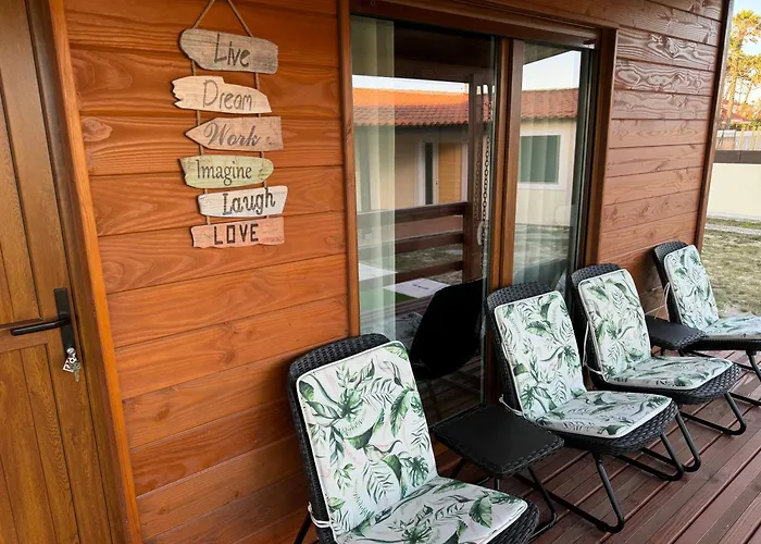 Acolhedora Casa De Ferias T2 Com Espaco Exterior Дом отдыха